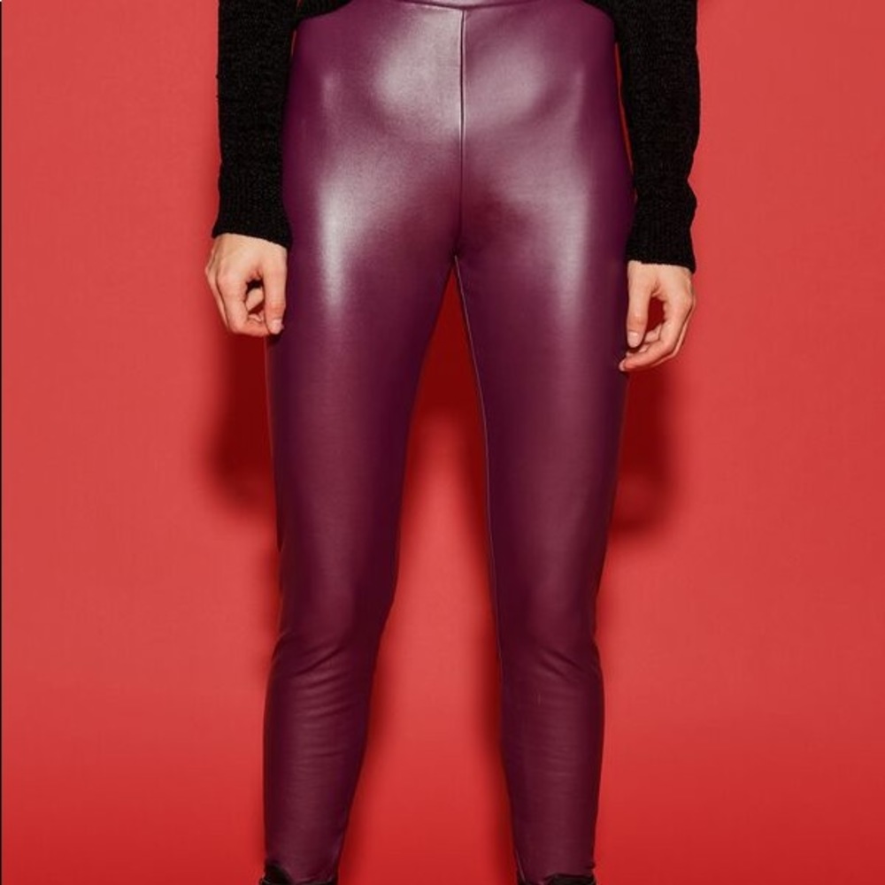 Tezenis thermal leather leggings